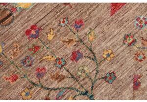 Tappeto Floralia Figurativo Marrone Rosso 78x127 Cm