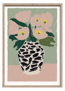 Dipinto stampato con cornice inclusa 50x70 cm Spotted Vase – Styler