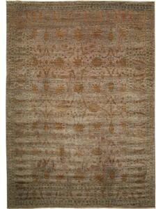 Tappeto Zigler Fine Floreale Beige Ruggine 280x380 Cm