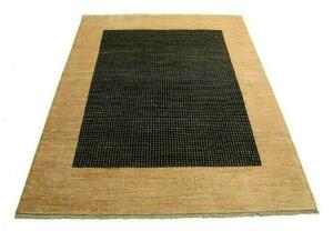 Tappeto Essenzia Geometrico Beige Nero 153x215 Cm