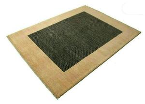 Tappeto Essenzia Geometrico Beige Nero 153x215 Cm