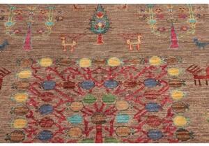 Tappeto Floralia Figurativo Marrone Rosso 78x127 Cm