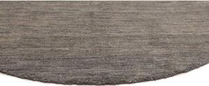 Tappeto Essenzia Tinta Unita Grigio Beige Rotondo 178x177 Cm