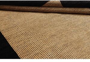 Tappeto Essenzia Geometrico Nero Beige 142x201 Cm