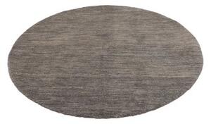 Tappeto Essenzia Tinta Unita Grigio Beige Rotondo 178x177 Cm