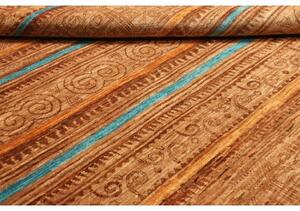 Tappeto Istintia Geometrico Marrone Turchese 144x212 Cm