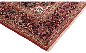 Tappeto Ardakan Medaglione Floreale Rosso Blu Scuro 205x310 Cm