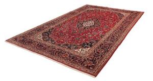 Tappeto Ardakan Medaglione Floreale Rosso Blu Scuro 205x310 Cm