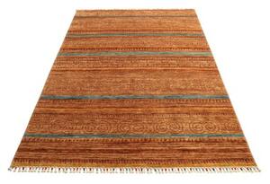 Tappeto Istintia Geometrico Marrone Turchese 144x212 Cm