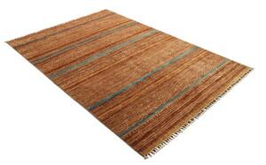 Tappeto Istintia Geometrico Marrone Turchese 144x212 Cm