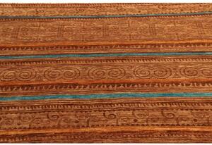 Tappeto Istintia Geometrico Marrone Turchese 144x212 Cm