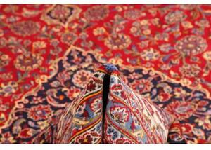 Tappeto Ardakan Medaglione Floreale Rosso Blu Scuro 254x356 Cm
