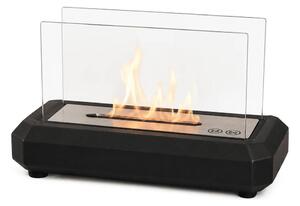 Tecno Air System Camino a Bioetanolo Biocamino Capacit 1 Litro 1000 Watt 207x347x177 mm colore Nero - RUBY Auta Black