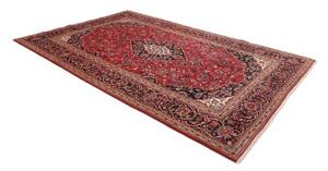 Tappeto Ardakan Medaglione Floreale Rosso Blu Scuro 205x310 Cm