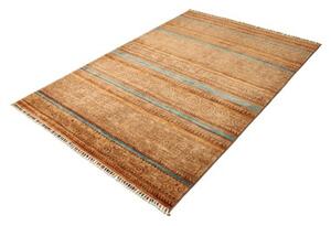 Tappeto Istintia Geometrico Marrone Turchese 144x212 Cm