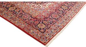Tappeto Ardakan Medaglione Floreale Rosso Blu Scuro 254x356 Cm