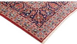 Tappeto Ardakan Medaglione Floreale Rosso Blu Scuro 247x355 Cm