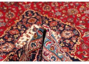 Tappeto Ardakan Medaglione Floreale Rosso Blu Scuro 247x355 Cm