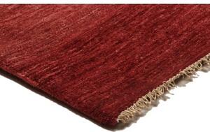Tappeto Essenzia Geometrico Rosso Scuro Beige 158x203 Cm