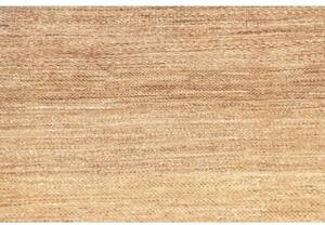 Tappeto Essenzia Tinta Unita Beige Marrone Chiaro Corsia 77x201 Cm