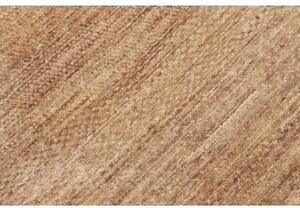 Tappeto Essenzia Tinta Unita Beige Marrone Chiaro Corsia 77x201 Cm