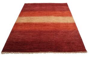 Tappeto Essenzia Geometrico Rosso Scuro Beige 158x203 Cm