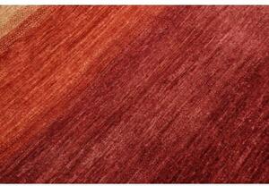 Tappeto Essenzia Geometrico Rosso Scuro Beige 158x203 Cm