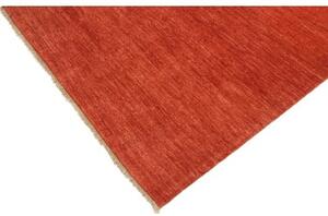 Tappeto Essenzia Tinta Unita Rosso Mattone Arancione Bruciato 152x202 Cm