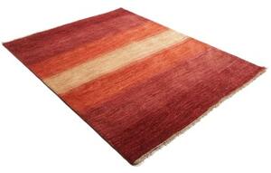 Tappeto Essenzia Geometrico Rosso Scuro Beige 158x203 Cm