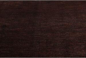 Tappeto Essenzia Tinta Unita Marrone Scuro Nero 201x292 Cm