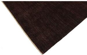 Tappeto Essenzia Tinta Unita Marrone Scuro Nero 201x292 Cm