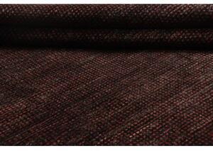 Tappeto Essenzia Tinta Unita Marrone Scuro Nero 201x292 Cm