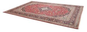 Tappeto Ardakan Medaglione Floreale Rosso Blu Scuro 246x363 Cm