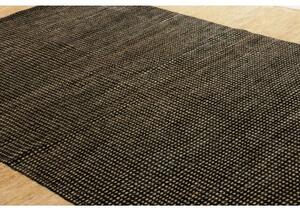Tappeto Essenzia Geometrico Nero Beige 174x246 Cm