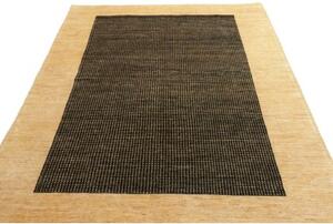 Tappeto Essenzia Geometrico Nero Beige 174x246 Cm