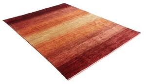 Tappeto Essenzia Geometrico Rosso Scuro Sabbia 171x224 Cm