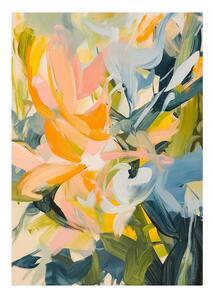 Dipinto stampato dipinto su tela 70x100 cm Floral Gust – Styler