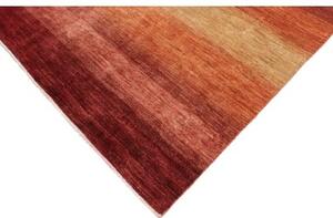 Tappeto Essenzia Geometrico Rosso Scuro Sabbia 171x224 Cm