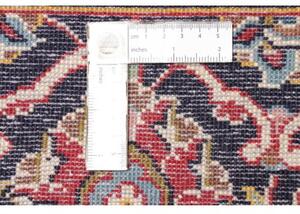Tappeto Ardakan Medaglione Floreale Rosso Blu Scuro 246x363 Cm