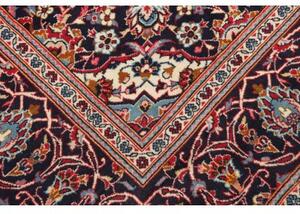 Tappeto Ardakan Medaglione Floreale Rosso Blu Scuro 240x355 Cm