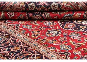 Tappeto Ardakan Medaglione Floreale Rosso Blu Scuro 240x355 Cm