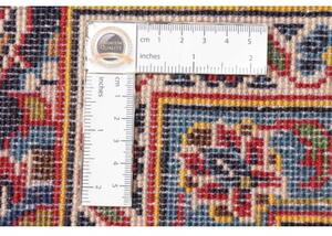 Tappeto Ardakan Medaglione Floreale Rosso Blu Scuro 247x358 Cm