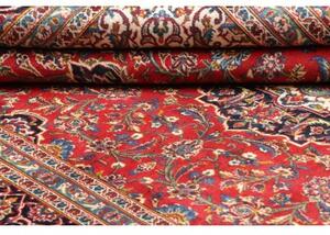 Tappeto Ardakan Medaglione Floreale Rosso Blu Scuro 247x358 Cm