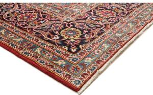 Tappeto Ardakan Medaglione Floreale Rosso Blu Scuro 247x358 Cm