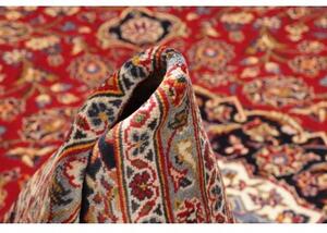 Tappeto Ardakan Medaglione Floreale Rosso Blu Scuro 244x355 Cm