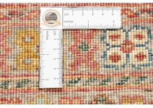 Tappeto Istintia Geometrico Celeste Beige Corsia 80x279 Cm