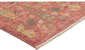 Tappeto Floralia Floreale Rosso Corallo Beige 171x257 Cm