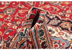 Tappeto Ardakan Medaglione Floreale Rosso Blu Scuro 240x355 Cm