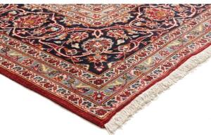 Tappeto Ardakan Medaglione Floreale Rosso Blu Scuro 244x355 Cm