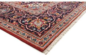Tappeto Ardakan Medaglione Floreale Rosso Blu Scuro 240x355 Cm